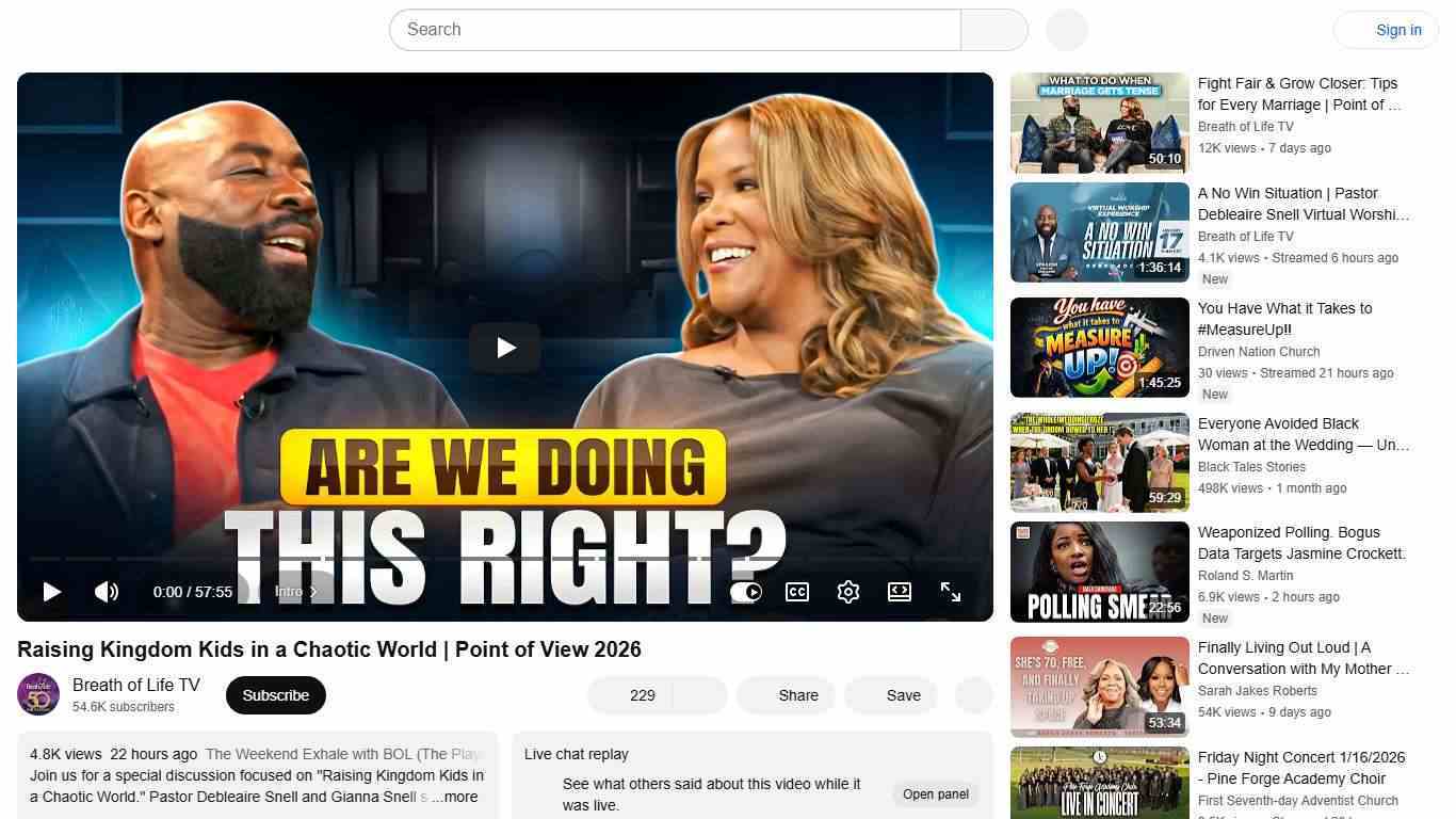 Raising Kingdom Kids in a Chaotic World | Point of View 2026 - YouTube